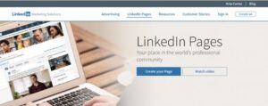 LinkedIn Home page